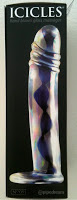 Icicles No. 9 Glass Dildo Packaging