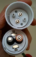 Evolved Silicone Bendable Rose Vibrator Battery Compartment