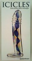 Icicles No. 9 Glass Dildo Packaging