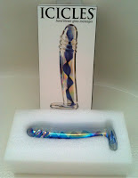 Icicles No. 9 Glass Dildo Packaging
