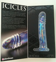 Icicles No. 9 Glass Dildo Packaging